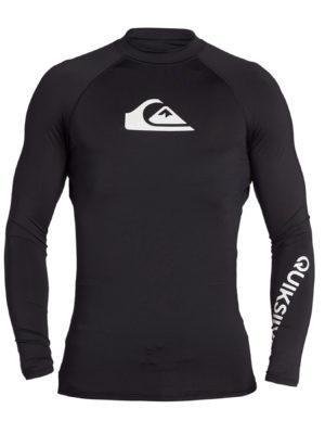 Quiksilver All Time Rash Vest - Black