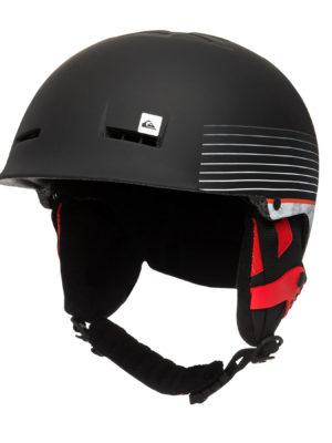 Quiksilver Fusion Ski Helmet - Black Benzal Youth