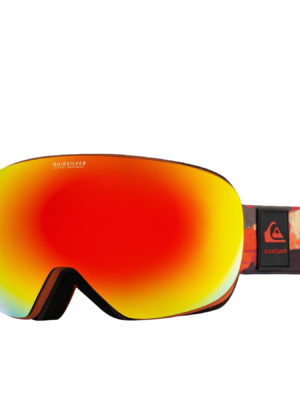 Quiksilver QSR Snow Goggles - Barn Red Matte Painting ~ Sonar Multilayer Red