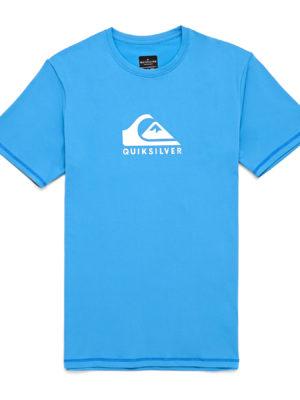 Quiksilver Solid Streak Rash Vest - Blithe