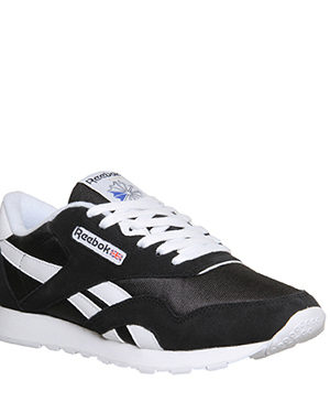 Reebok Cy Nylon BLACK WHITE