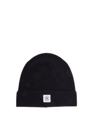 Reigning Champ - Logo-patch Ribbed-wool Beanie - Mens - Navy