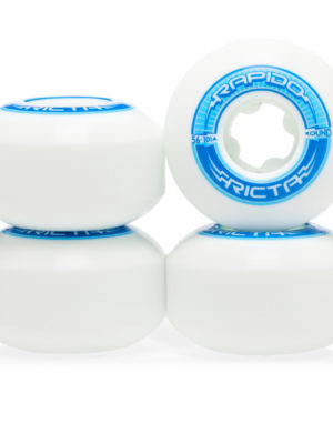 Ricta Rapido Round 101a 56mm Skateboard Wheel - White