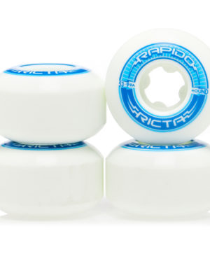 Ricta Rapido Round 99a 53mm Skateboard Wheel - White