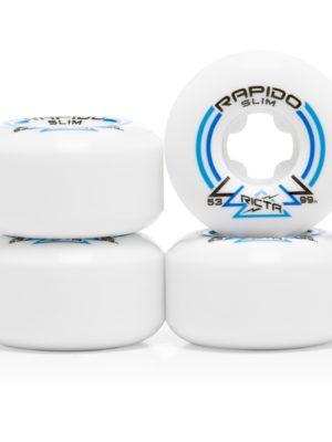 Ricta Rapido Slim 99a Skateboard Wheel - White