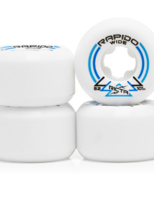 Ricta Rapido Wide 101a Skateboard Wheel - White