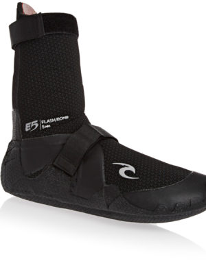 Rip Curl Flashbomb 5mm Round Toe Wetsuit Boots - Black