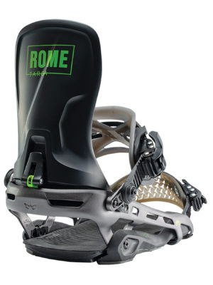 Rome Targa Snowboard Bindings - Black