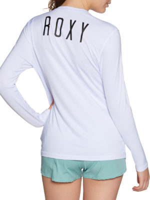 Roxy Enjoy Waves Long Sleeve Womens Rash Vest - Bright White