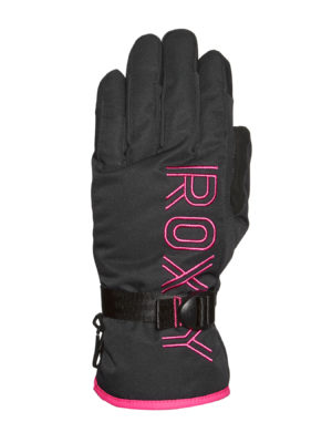 Roxy Freshfield Womens Snow Gloves - True Black