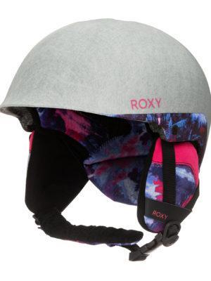 Roxy Happyland Girls Ski Helmet - Medieval Blue Cloudy Day