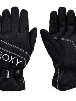 Roxy Jetty Solid Snow Gloves - True Black