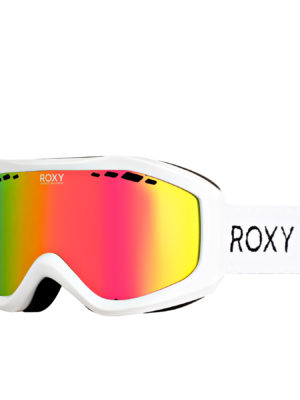 Roxy Sunset Womens Snow Goggles - Bright White ~ Multilayer Pink