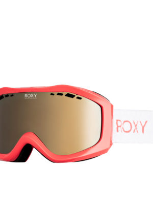 Roxy Sunset Womens Snow Goggles - Living Coral ~ Multilayer Gold