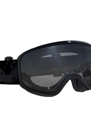 Salomon Four Seven Snow Goggles - Black ~ Universal Silver Mirror