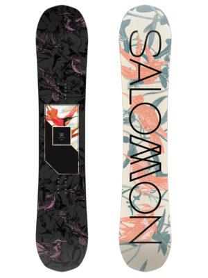 Salomon Wonder Womens Snowboard - Multicolour