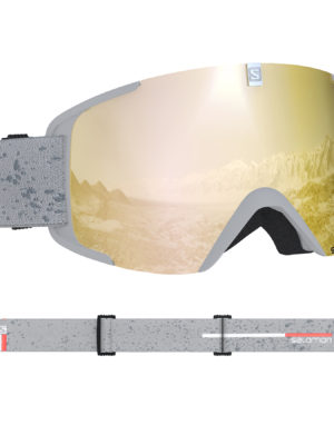 Salomon X View Snow Goggles - White Bronze