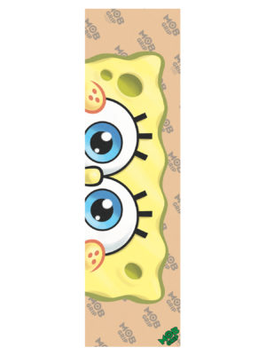 Santa Cruz Spongebob Eyeballs Grip Skateboard Griptape - Clear