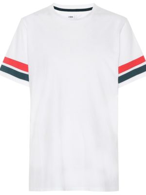 Stripe cotton jersey T-shirt