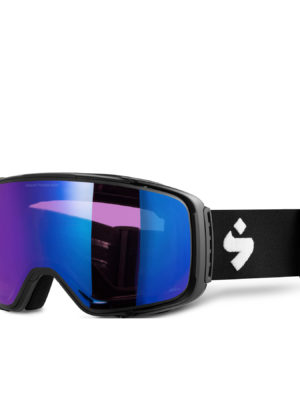 Sweet Interstellar RIG Snow Goggles - Matte Black ~ Rig Sapphire