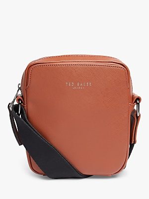 Ted Baker Circa Mini Flight Bag, Tan