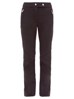 Toni Sailer - Sestriere Flared Technical Ski Trousers - Womens - Black