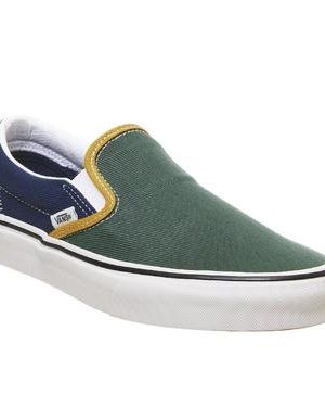 Vans Classic Slip On MULTI BLANC DE BLANC VARSITY