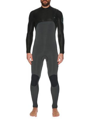 Vissla High Seas 4/3mm Zipperless Wetsuit - Phantom