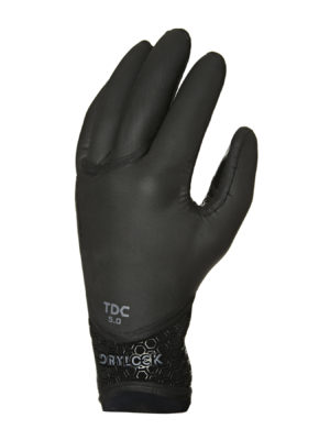 Xcel Drylock 5mm 5 Finger Wetsuit Gloves - Black