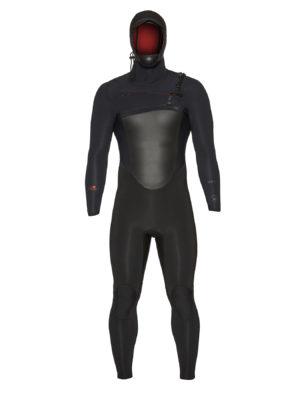 Xcel Drylock Hooded 6/5mm Wetsuit - Black