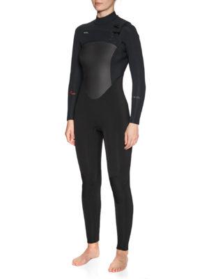 Xcel Infiniti 5/4mm Chest Zip Womens Wetsuit - Black