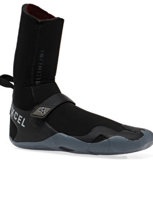 Xcel Infiniti 8mm Round Toe Wetsuit Boots - Black Grey