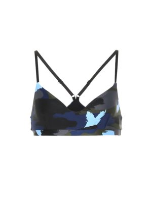 Zoe stretch jersey sports bra