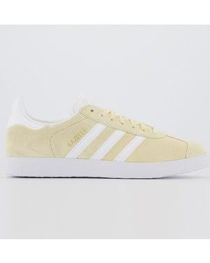 adidas Gazelle EASY YELLOW WHITE GOLD METALLIC F