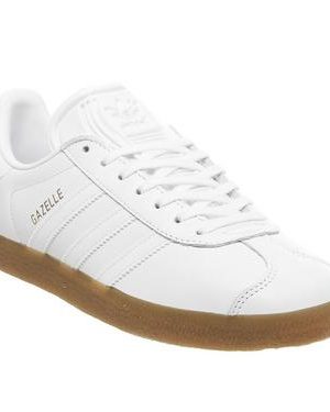 adidas Gazelle WHITE WHITE GUM