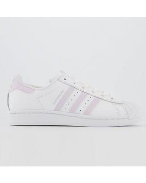 adidas Superstar WHITE PURPLE TINT SILVER METALLIC