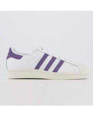 adidas Superstar WHITE TECH PURPLE OFF WHITE