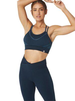 ASICS Women's Nagino Seamless Bra - French Blue L