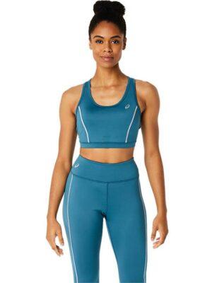 ASICS Women's Training Core Bra - Gloomy Sea L