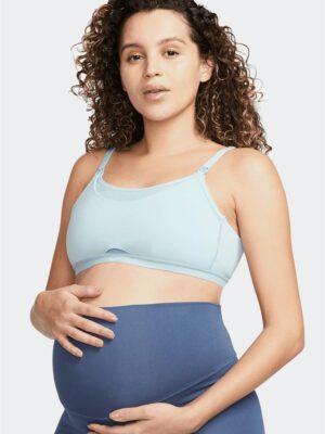 Nike Alate Maternity Sports Bra Ocean Bliss/Cool Grey