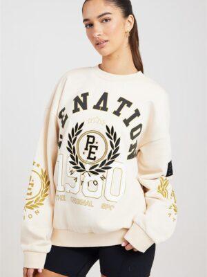 P.E Nation Baltoro Sweat Pearled Ivory