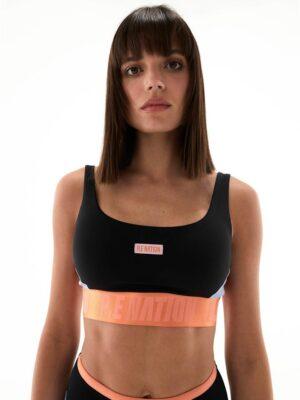 P.E Nation Courtside Sports Bra Black