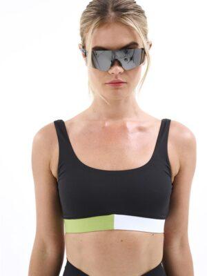 P.E Nation Sprint Time Sports Bra Black