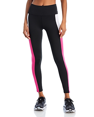 Aqua Athletic Colorblock High Rise Leggings - 100% Exclusive