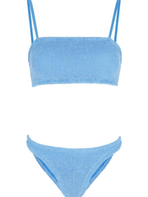 Hunza G Gigi Seersucker Bikini - Light Blue - One Size