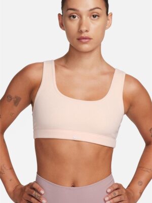 Nike Alate All U Ribbed Sports Bra Guava Ice/Guava Ice/White