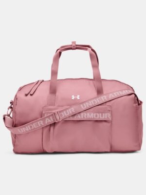 Women's Under Armour Favorite Duffle Bag Pink Elixir / White OSFM