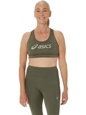 ASICS Women's ASICS Padded Bra - Mantle Green/Olive Grey 2XL