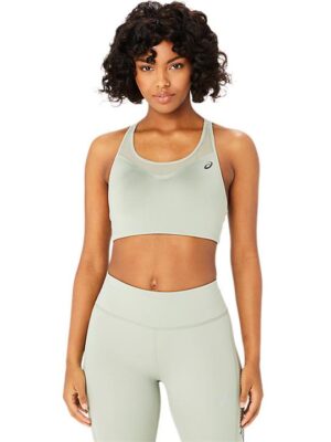 ASICS Women's Accelerate Bra - Olive Grey L