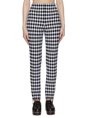 GINGHAM STIRRUP LEGGINGS